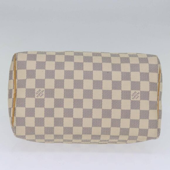 LOUIS VUITTON Damier Azur Speedy 25 Hand Bag - Picture 4 of 16